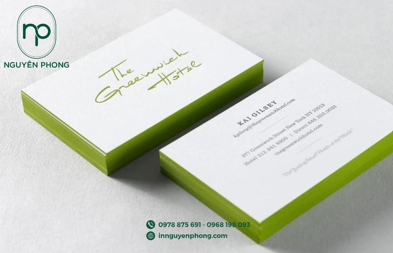 Mẫu name card khách sạn 